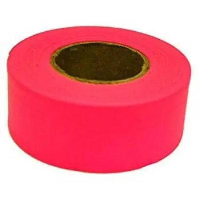 CH HANSON - Fluo Pink Flagging Tape - Becker Safety and Supply
