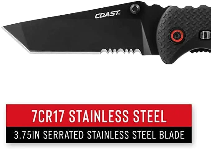 COAST - RX395- BLADE ASSIST FOLDER, BLACK - Becker Safety and Supply