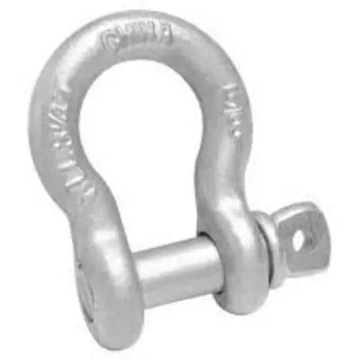 COOPER CAMPBELL - 1" Screw Pin Anchor Shackle (Clevis) - 8.5 Ton - Becker Safety and Supply
