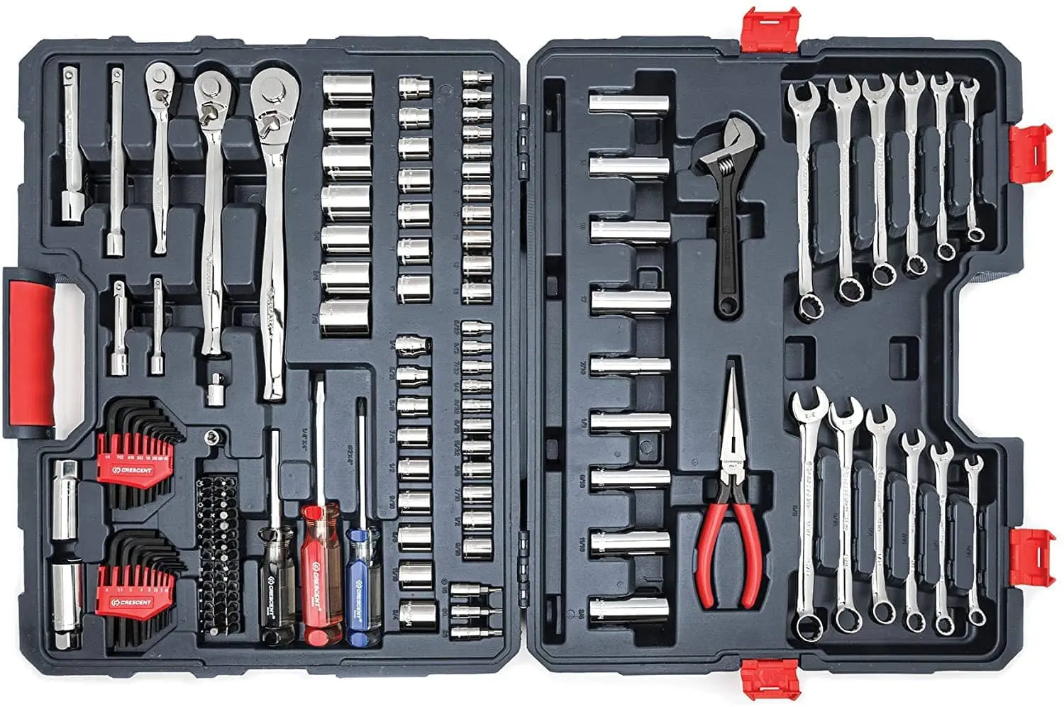 CRESCENT - 148pc Wrench, Socket, & Tool Set - Becker Safety and Supply