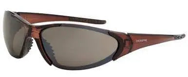 CROSSFIRE - CORE Crystal Safety Glasses, Brown - Becker Safety and Supply