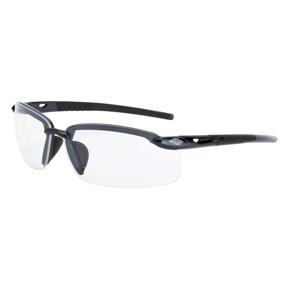 CROSSFIRE - ES5 Bifocal Safety Eyewear 2.5 Diopter, Pearl Gray - Becker Safety and Supply