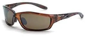 CROSSFIRE - Infinity Premium Safety Eyewear, Crystal Brown - Becker Safety and Supply