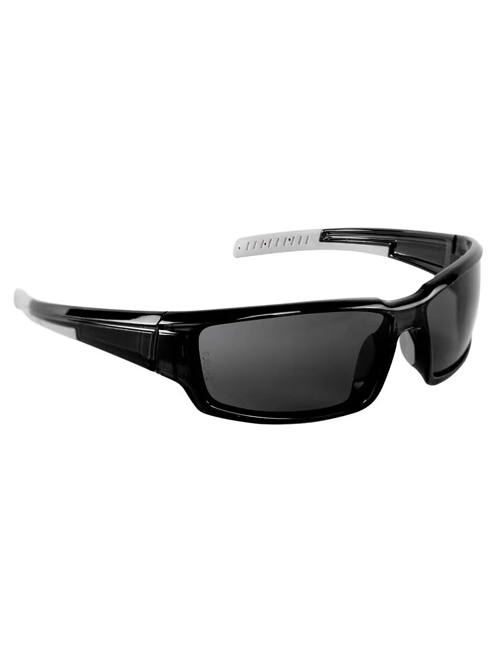 BULLHEAD SAFETY - Maki Anti Fog Safety Glasses, Smoke/Crystal Black
