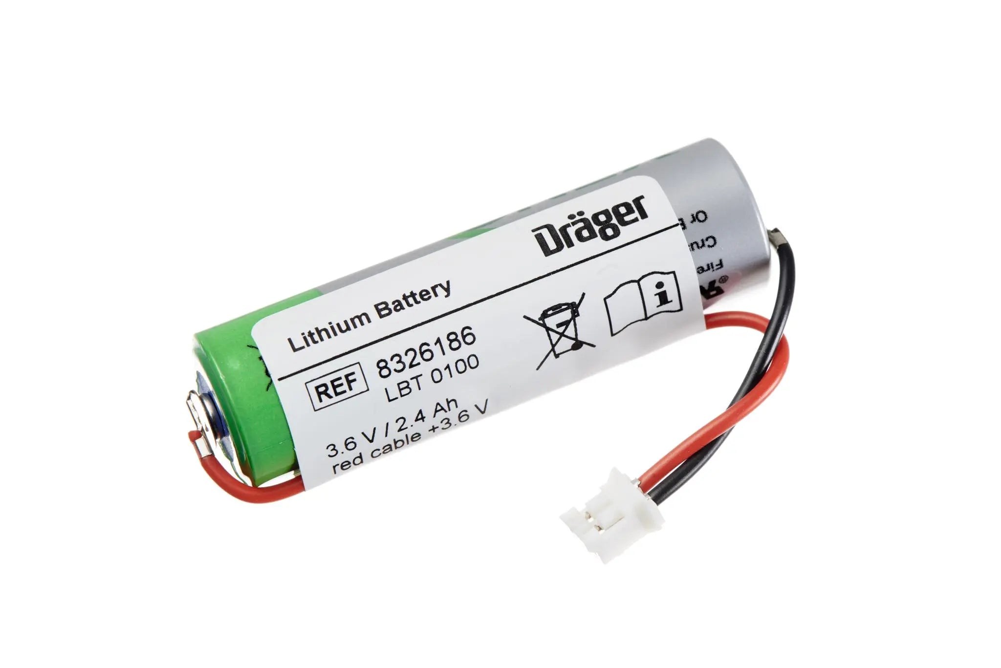 DRAEGER-Lithium-Alkaline-Battery-3V-Replacement-battery-for-PAC  Becker Safety and Supply