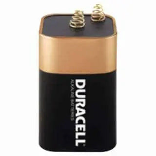DURACELL - 6 Volt Duracell Spring Top Battery - Becker Safety and Supply