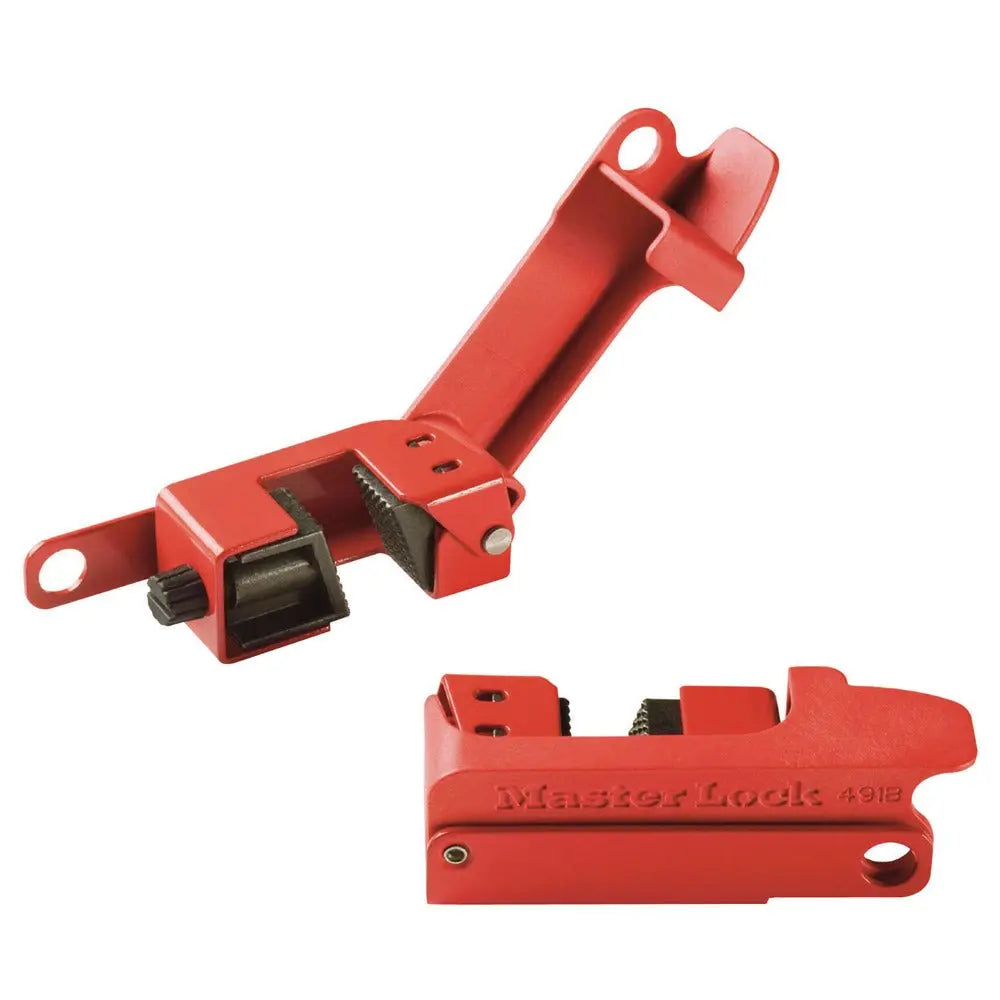Master Lock Grip Tight‚ Circuit Breaker Lockouts, For Std. Single/Double - Becker Safety and Supply