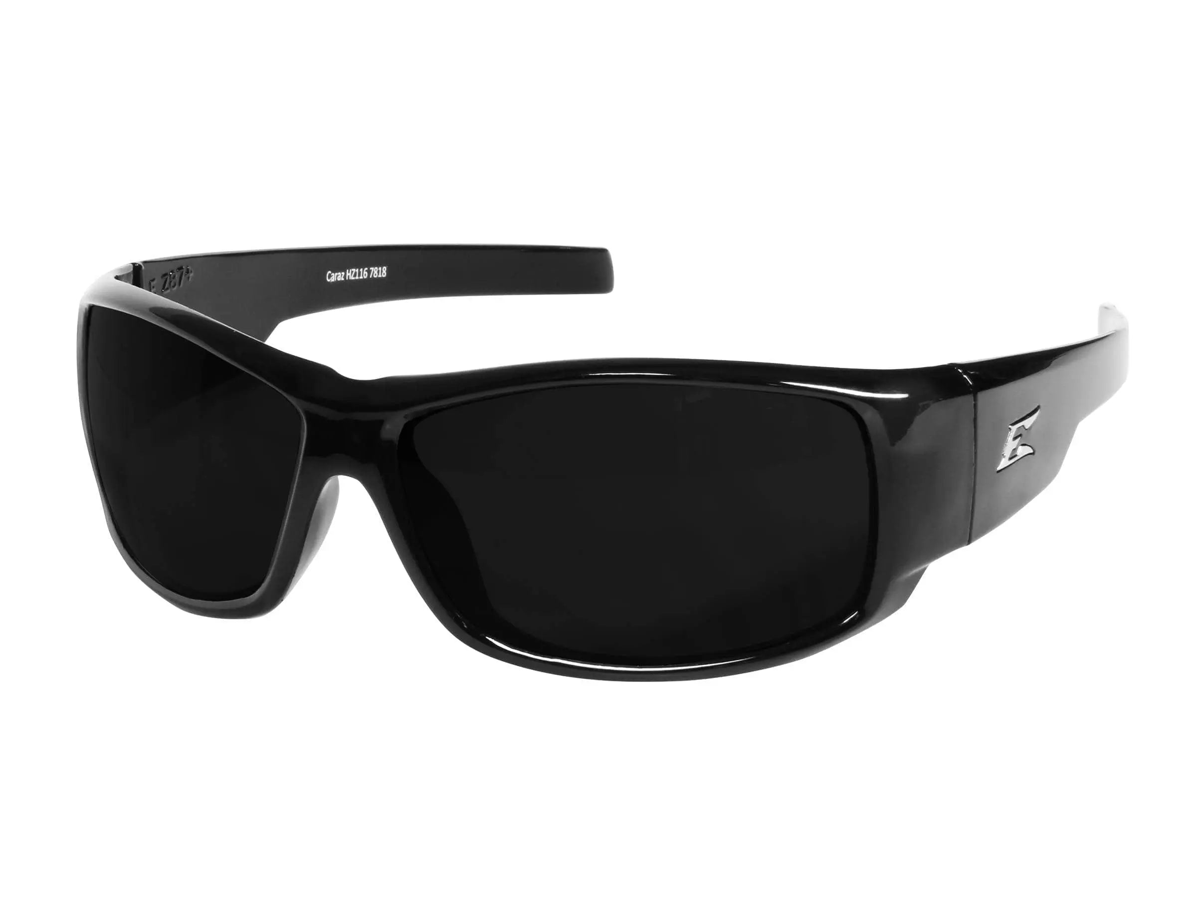 EDGE - CARAZ - Black Frame - Smoke Lens - Becker Safety and Supply