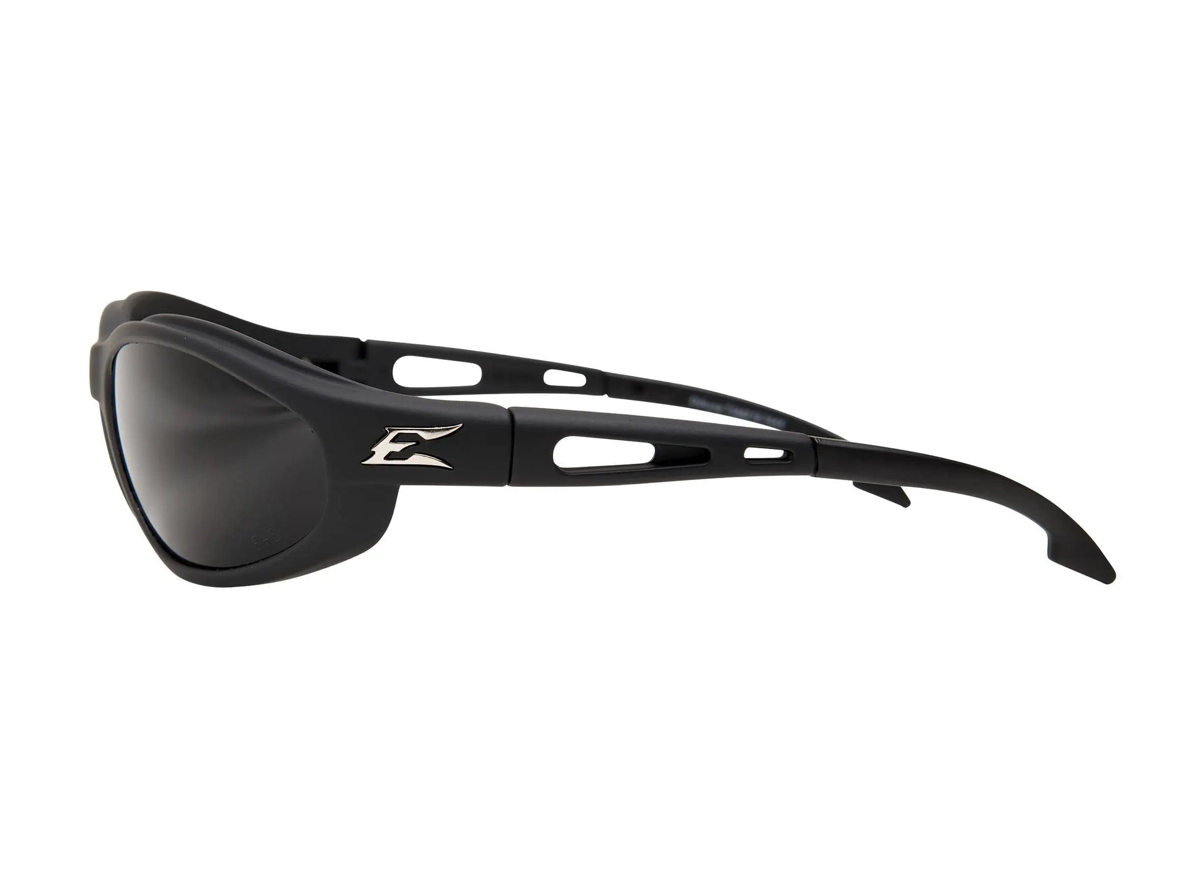 EDGE - DAKURA - Black Frame - Smoke Lens - (POLARIZED) - Becker Safety and Supply