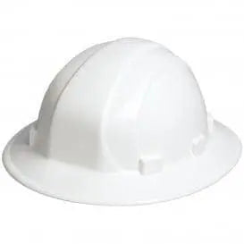 ERB INDUSTRIES - OMEGA II - Full Brim XL Hard Hat - Oversized - White - Becker Safety and Supply