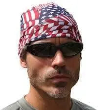 ERGODYNE - CHILL-ITS 6485 Multi-Band Face Protector - Stars & Stripes - Becker Safety and Supply