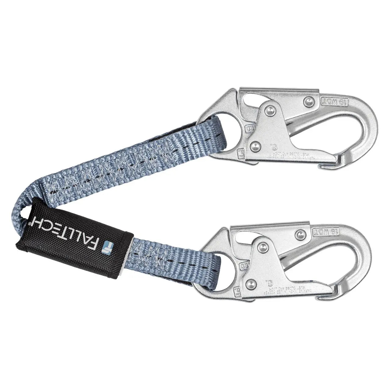 FALLTECH - 2' Web Restraint Lanyard, Fixed Length with Steel Snap Hooks - Becker Safety and Supply