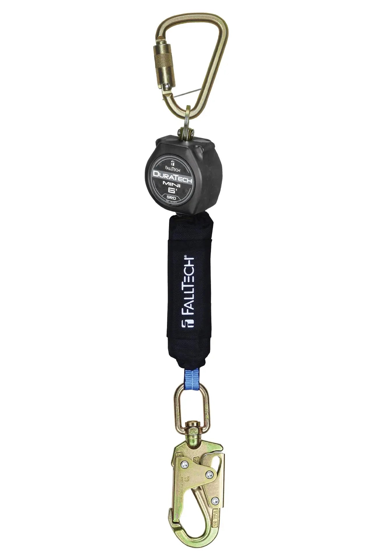FALLTECH - 6' Mini Personal SRL with Steel Swivel Snap Hook - Becker Safety and Supply