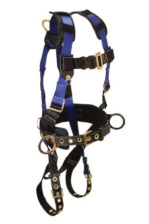 FALLTECH - Contractor Harness Tongue Buckle Legs & Mating Buckle Chest - Becker Safety and Supply