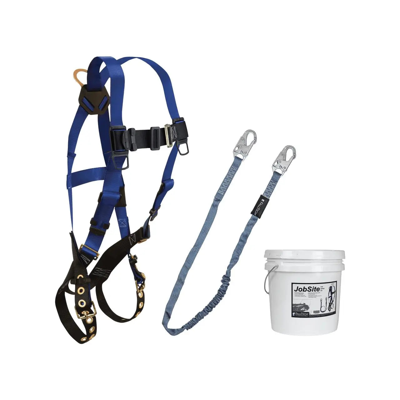 FALLTECH - Harness and Lanyard 2 Piece Mini Bucket Kit - Becker Safety and Supply