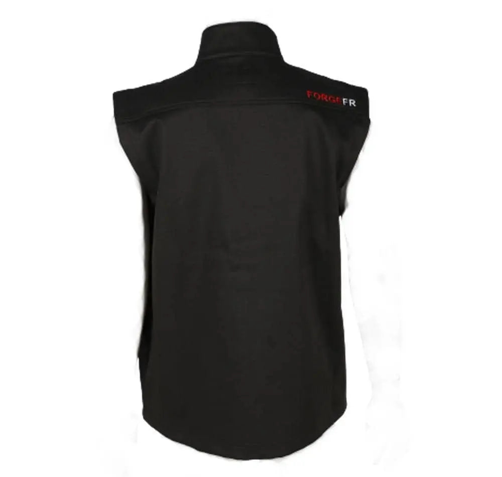 FORGE - Men's FR Ripstop Vest, Black - Becker Safety and Supply