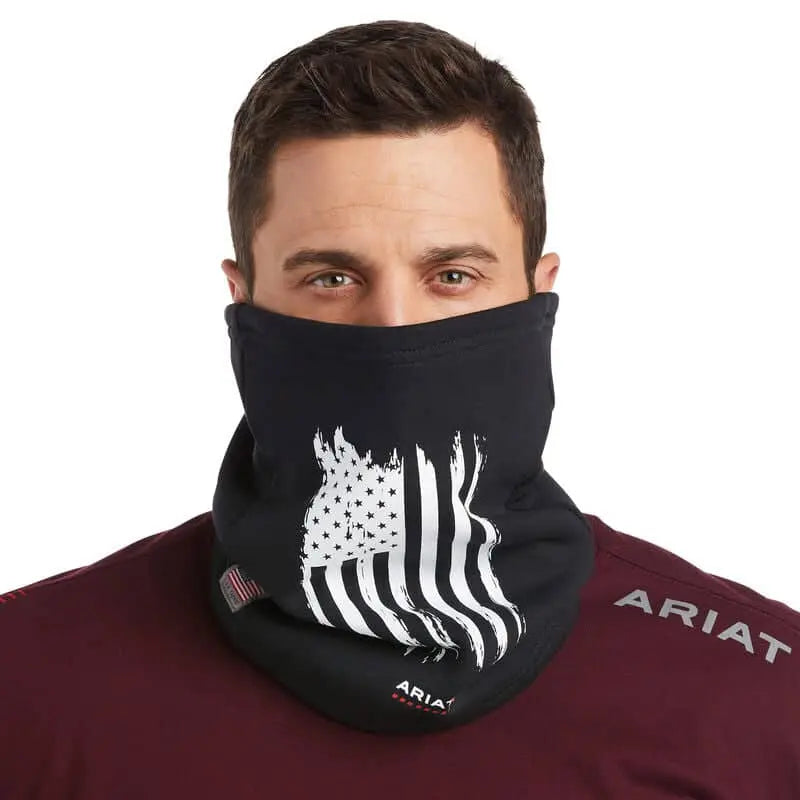ARIAT - FR Primo Fleece Neck/Face Flag Gaiter - Becker Safety and Supply