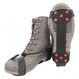 GLOBAL GLOVE - Ice Gripster Treads Adjustable Anti-Slip Traction Cleats with Carbon Steel Studs -L