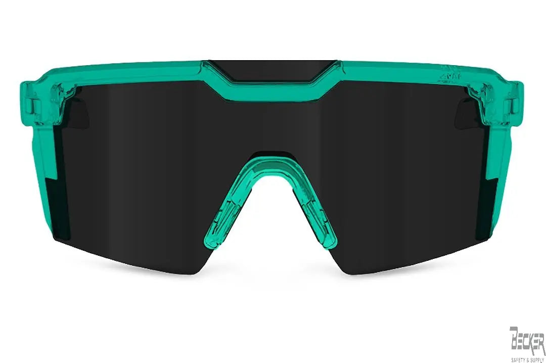 HEATWAVE - FUTURE TECH SUNGLASSES: LAGOON FRAME Z87+, - Becker Safety and Supply