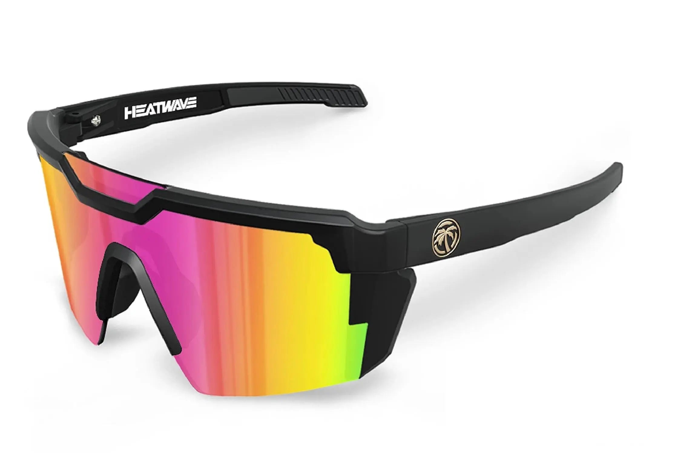 HEATWAVE - Future Tech Z.87 Black Frame Sunglasses - Eye Protection