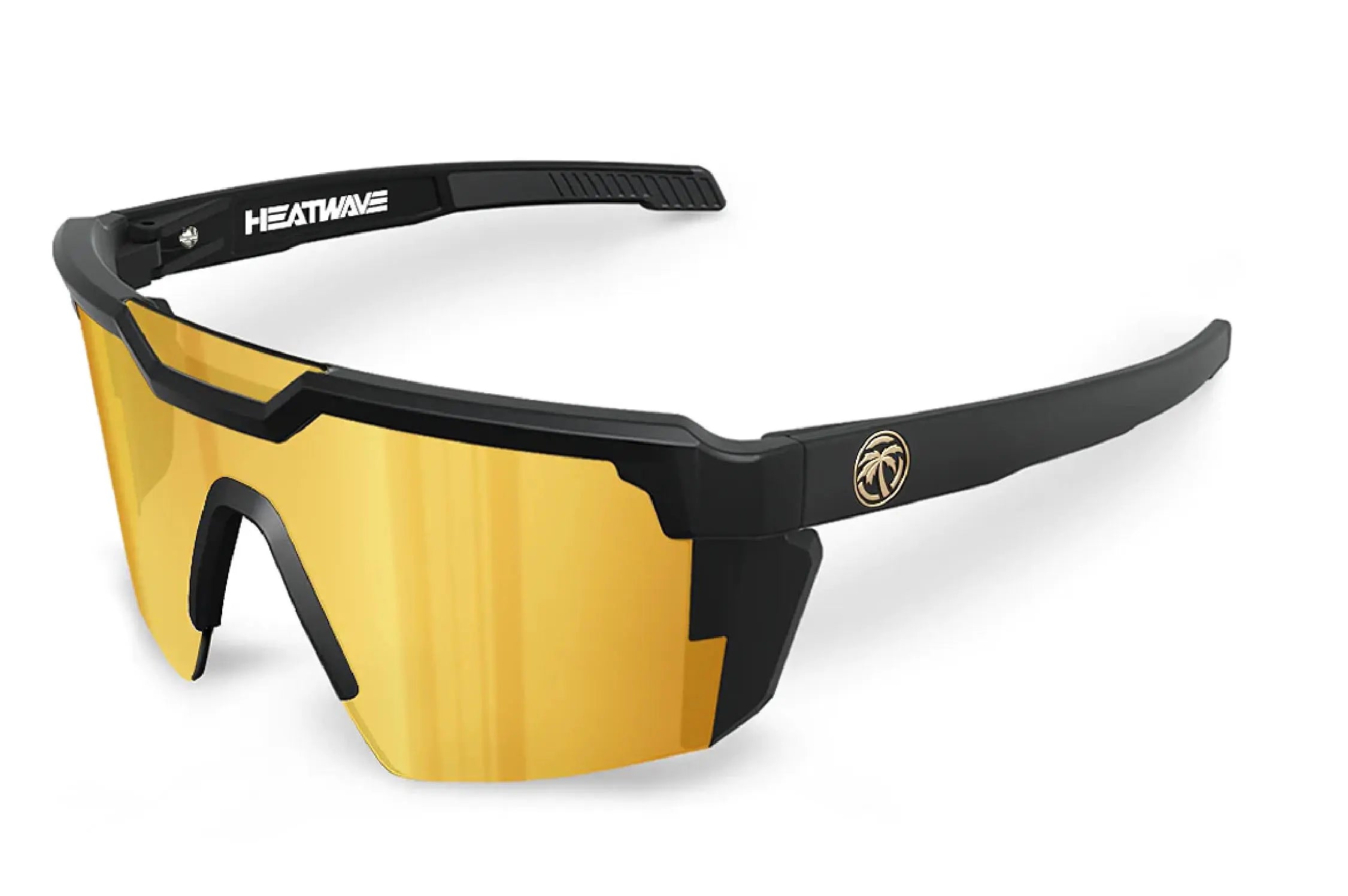 HEATWAVE - Future Tech Z.87 Black Frame Sunglasses - Eye Protection