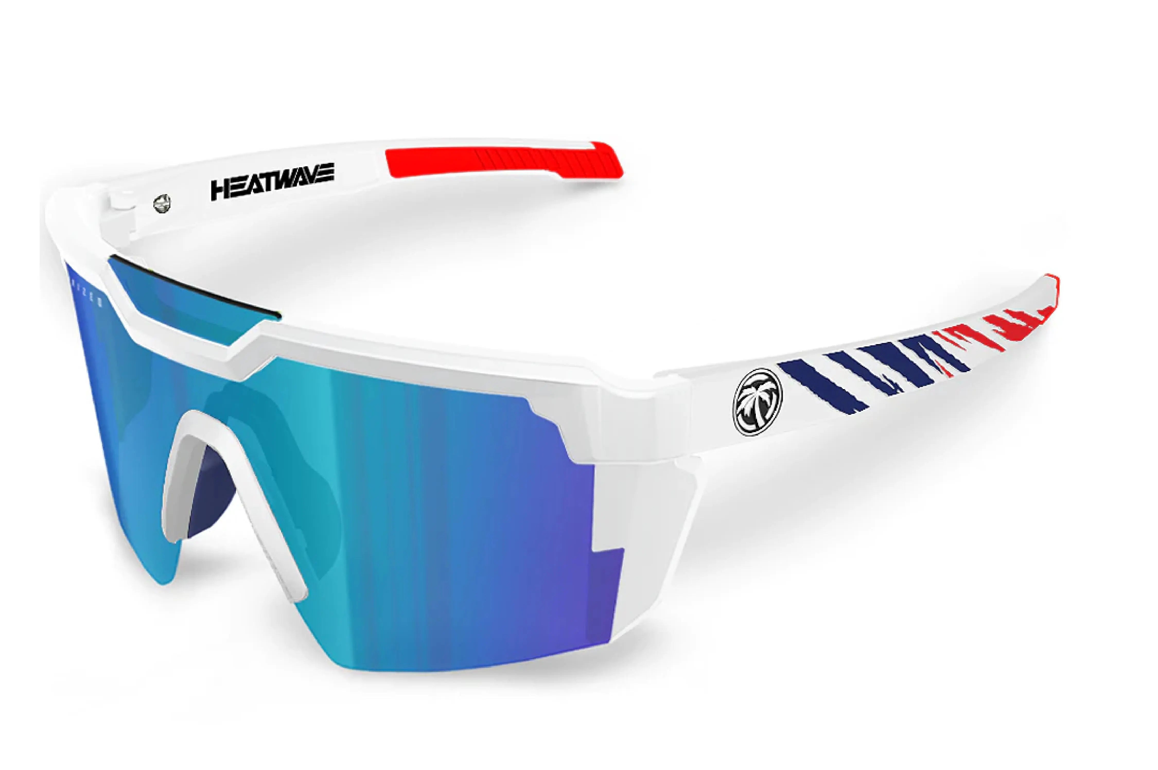Heat Wave Visual Future Tech Z87+ Polarized Custom Sunglasses