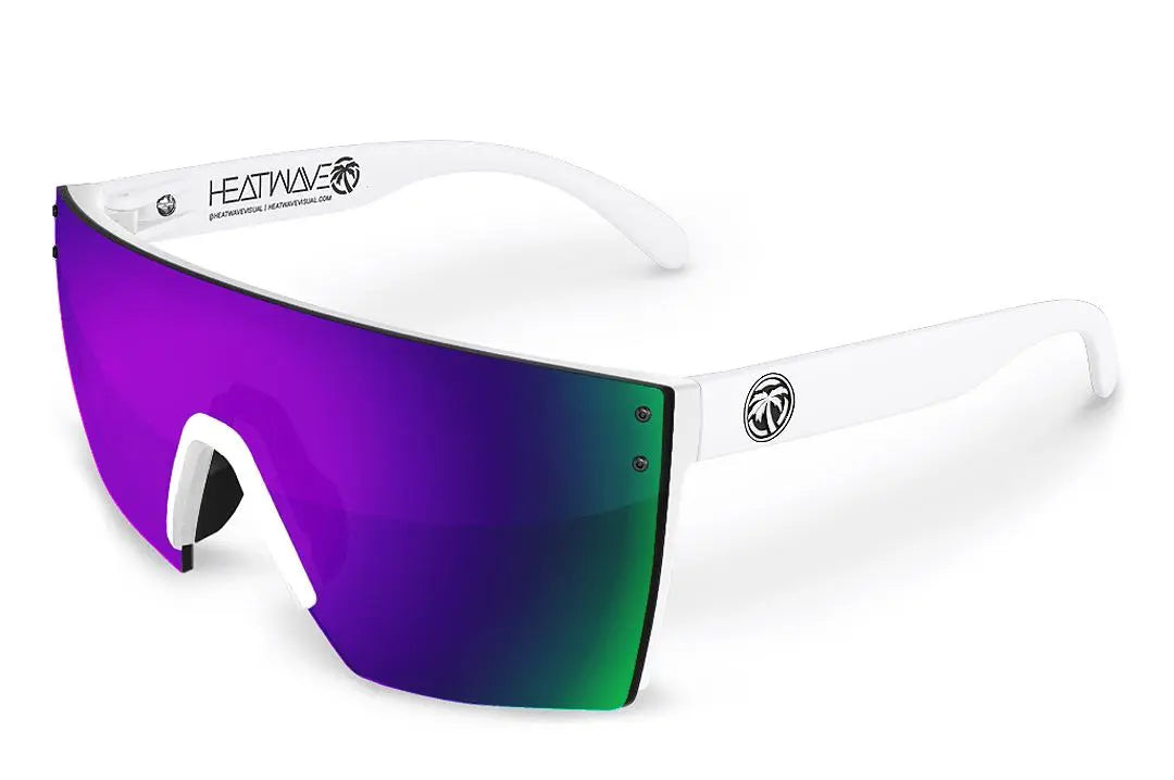 HEATWAVE - Lazerface Z.87 White Frame Sunglasses - Becker Safety and Supply