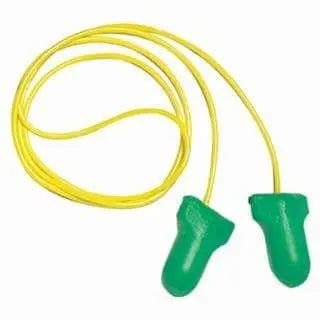 HOWARD LEIGHT - Max Lite Disposable Earplugs Foam Corded, Green - Becker Safety and Supply