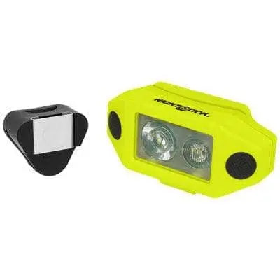 BAYCO - X-Series Intrinsically Safe - Low-Profile Dual-Light - Headlamp w/ Hard Hat Clip - Green - Becker Safety and Supply