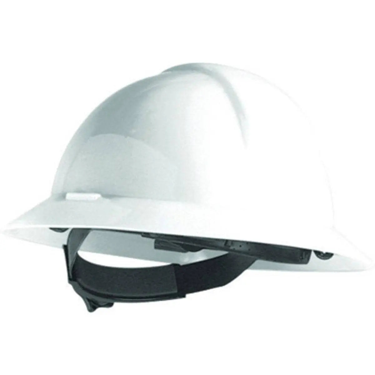 Honeywell - White North Everest HDPE - Polyethylene Full Brim Hard Hat With 6 Point Ratchet Suspension - Becker Safety and Supply