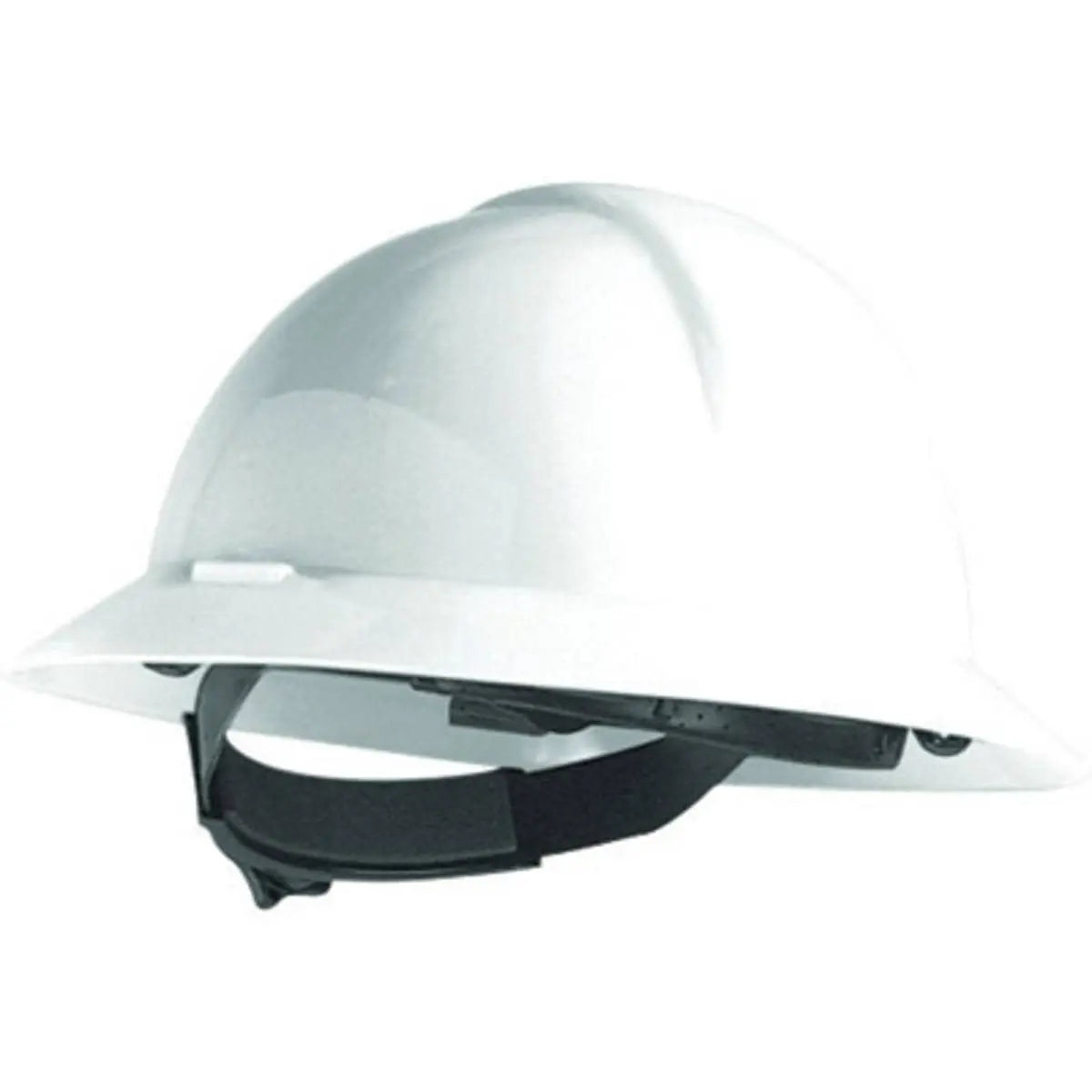 Honeywell - White North Everest HDPE - Polyethylene Full Brim Hard Hat With 6 Point Ratchet Suspension - Becker Safety and Supply