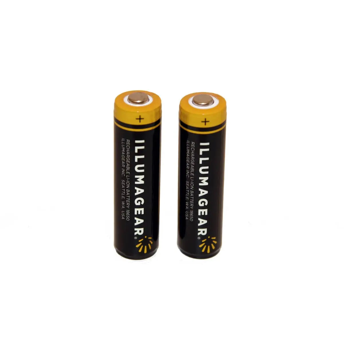 ILLUMAGEAR - 18650 Lithium Ion Rechargeable Batteries, 2-pack - Becker Safety and Supply