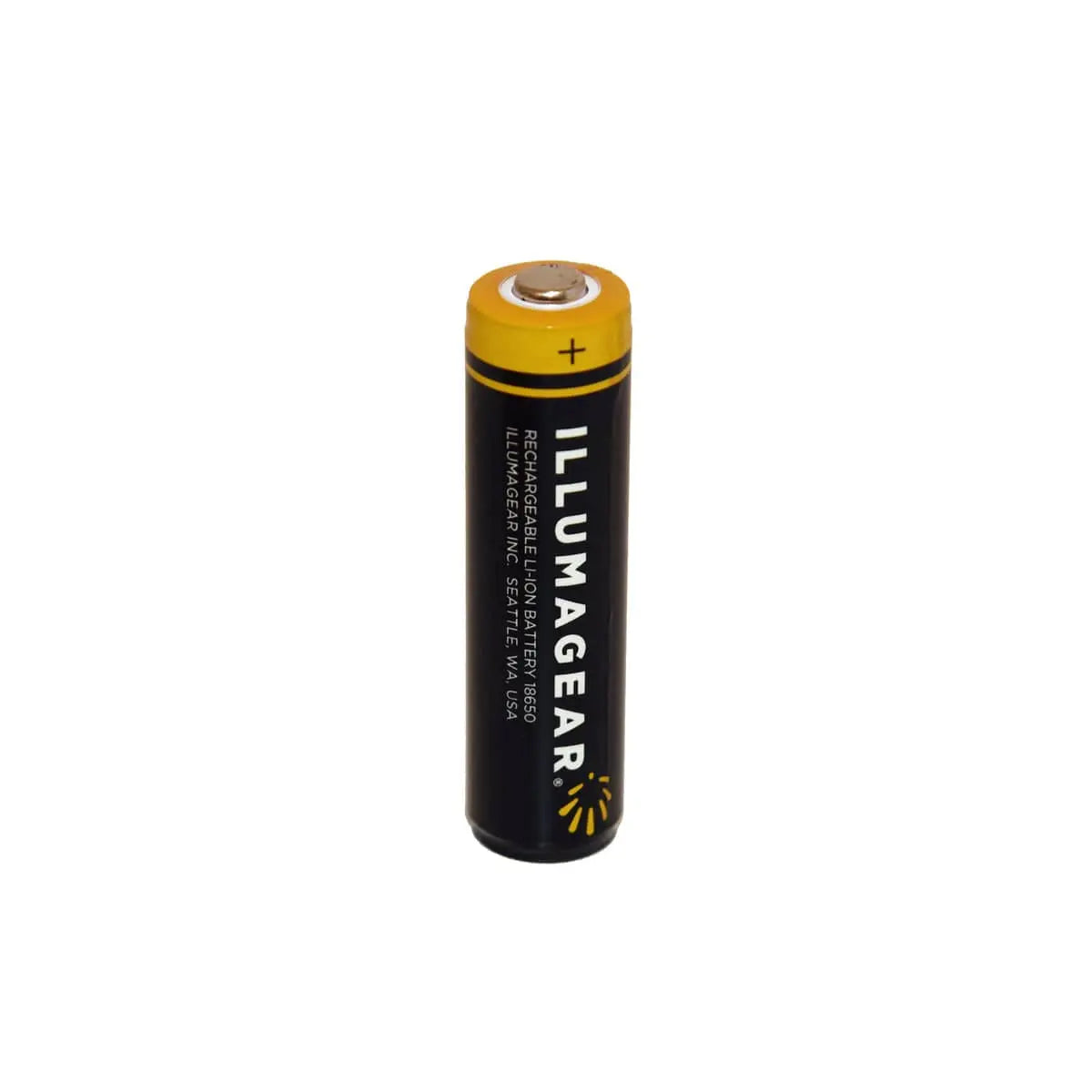 ILLUMAGEAR - 18650 Lithium Ion Rechargeable Batteries, 2-pack - Becker Safety and Supply