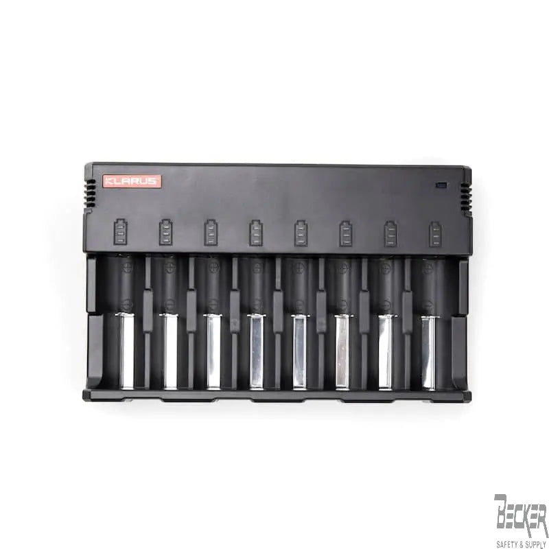 ILLUMAGEAR - Halo 8-bay Universal Battery Charger - Becker Safety and Supply