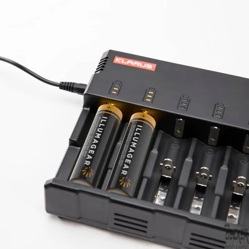 ILLUMAGEAR - Halo 8-bay Universal Battery Charger - Becker Safety and Supply