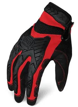 IRONCLAD - Motor Impact Glove, Red - Becker Safety and Supply