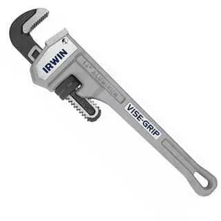 IRWIN - 18" Aluminum Pipe Wrench - Becker Safety and Supply