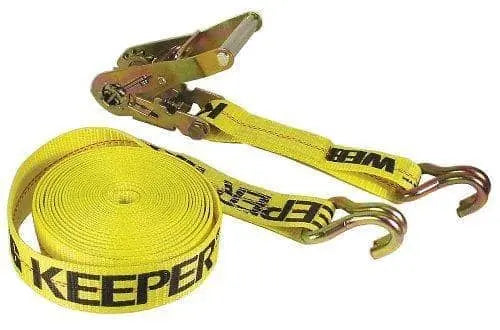 KEEPER - 2"x27' Ratchet Tie Down w/ J Hook - Becker Safety and Supply