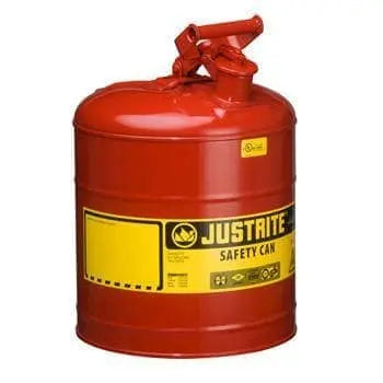 JUSTRITE - Type I Steel Safety Can - 5 Gallon - Becker Safety and Supply