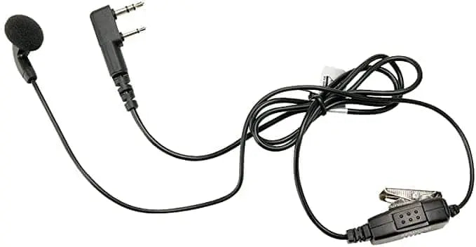 Kenwood - KHS-26 Clip Mic with Earphone - Becker Safety and Supply