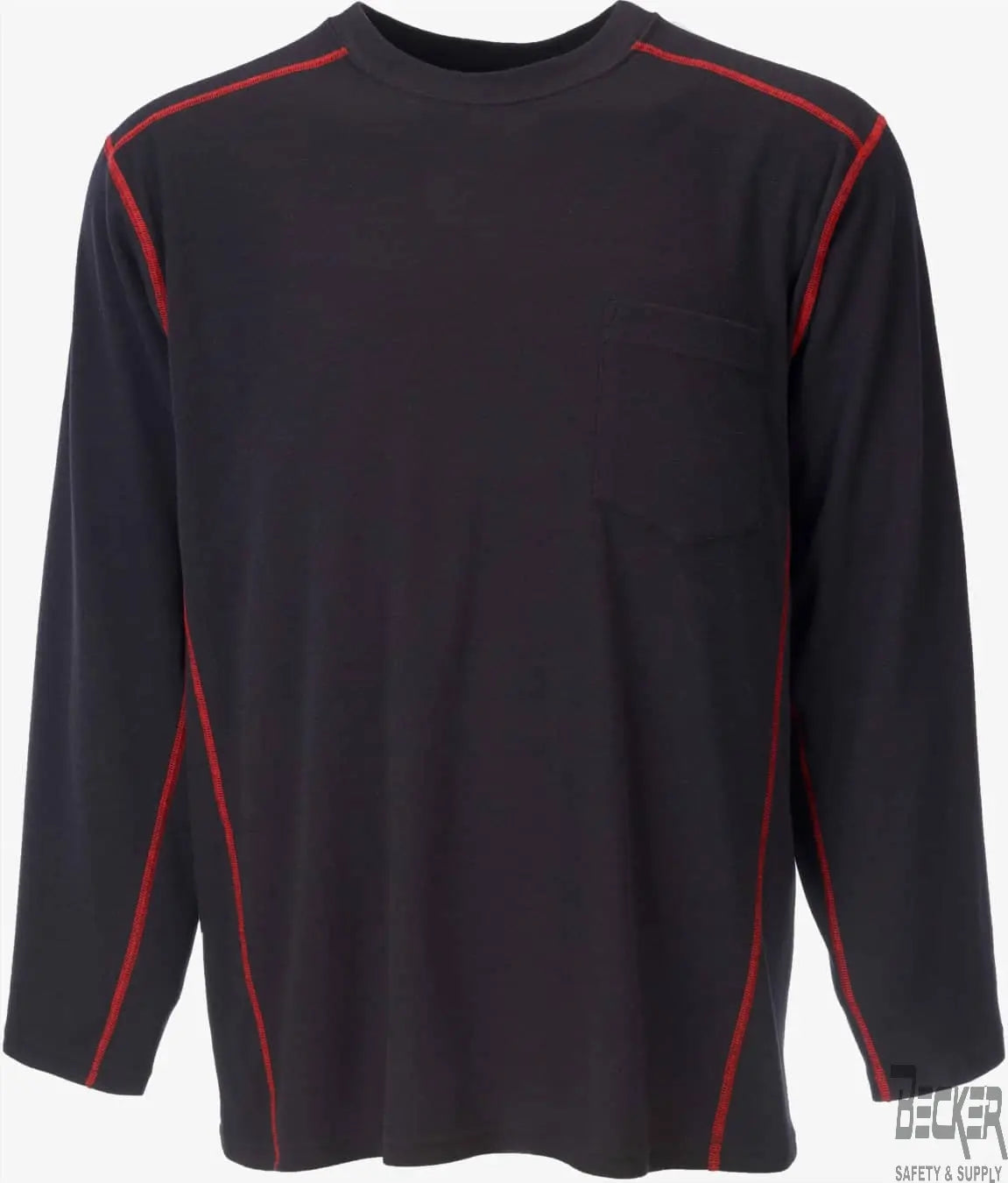 LAKELAND - High Performance FR Long Sleeve Knit Crew, - Becker Safety and Supply