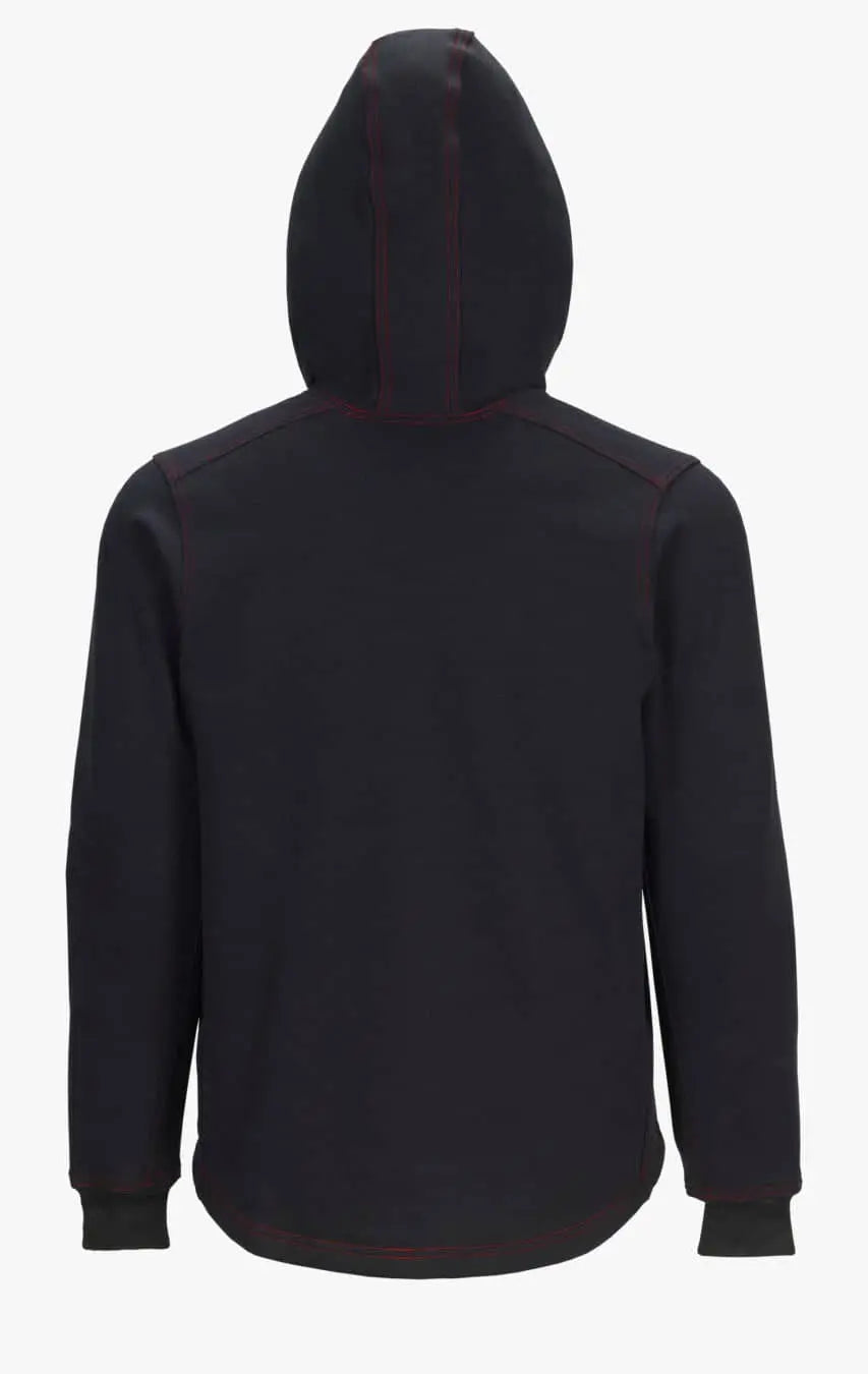 LAKELAND - Pull Over Hoodie. Dual certified, NFPA 70E, 2112  certified, Black - Becker Safety and Supply