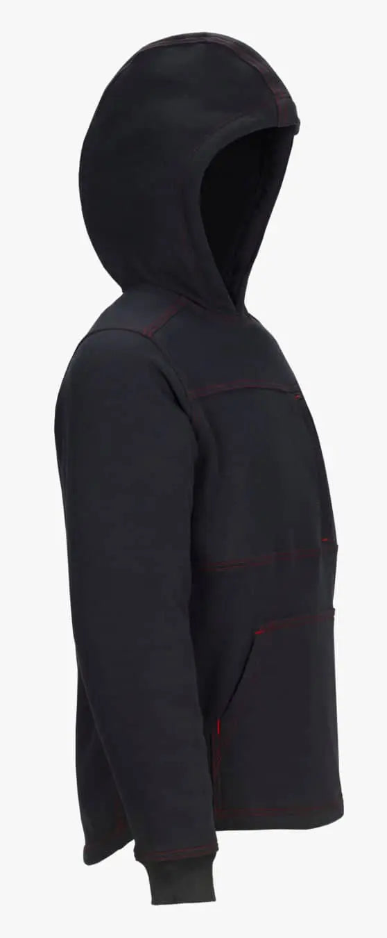LAKELAND - Pull Over Hoodie. Dual certified, NFPA 70E, 2112  certified, Black - Becker Safety and Supply