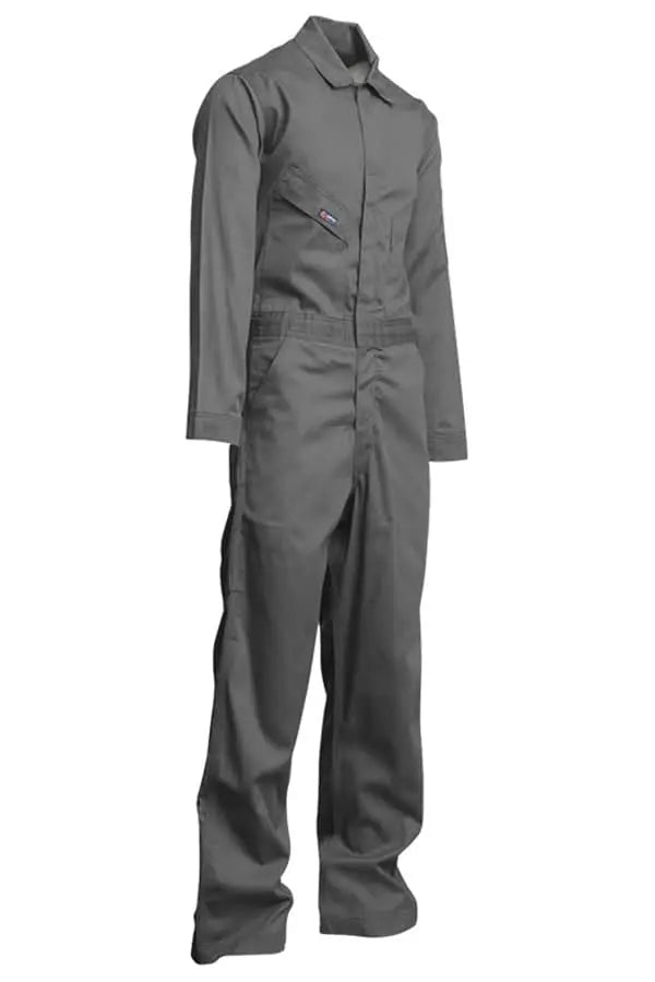 LAPCO - 7oz FR Deluxe Coverall, Gray - Becker Safety and Supply
