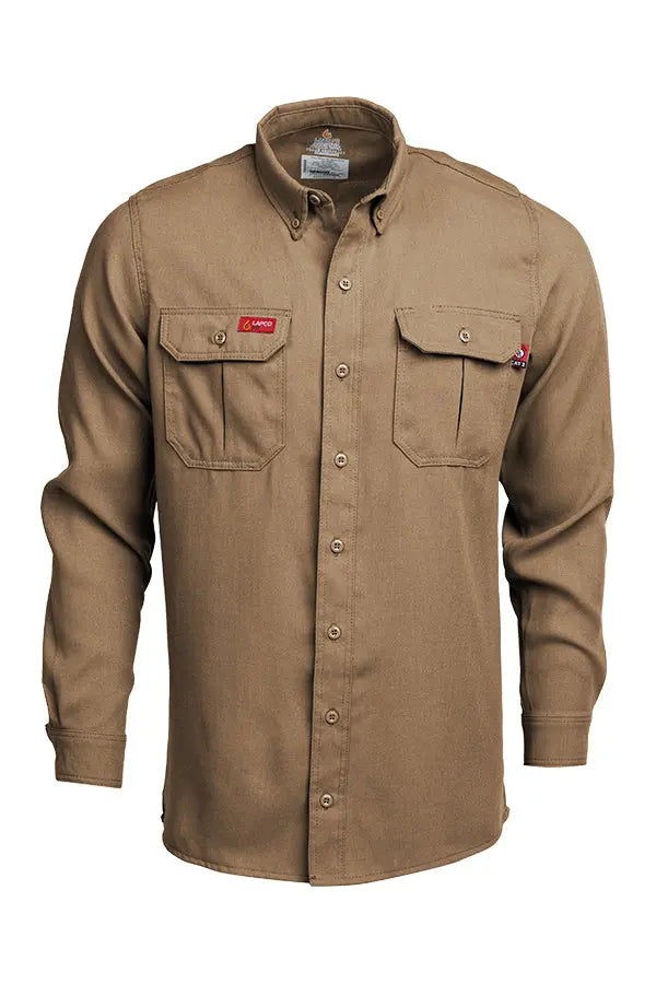 LAPCO - FR Modern Uniform Shirts 5oz. Tecasafe, Gray  Becker Safety and Supply
