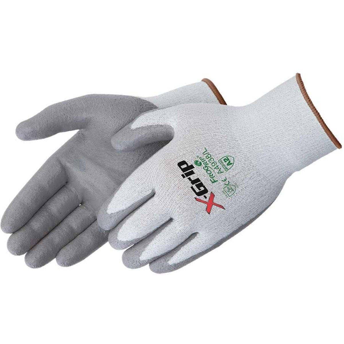 LIBERTY - X Grip Polyurethane Palm Coated, Gray - Becker Safety and Supply