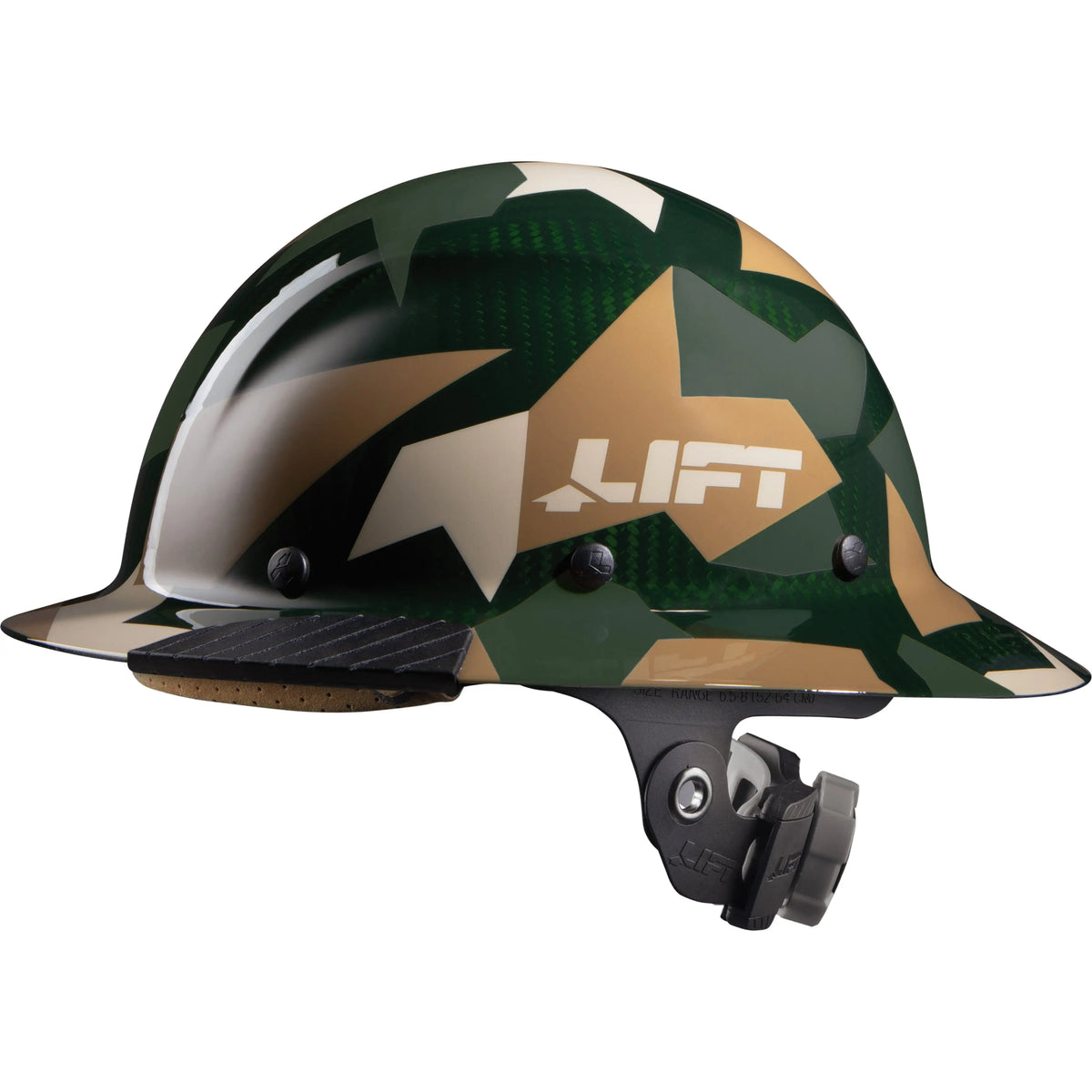 LIFT - DAX Carbon Fiber Hard Hat - Full Brim - Type 1, Class 