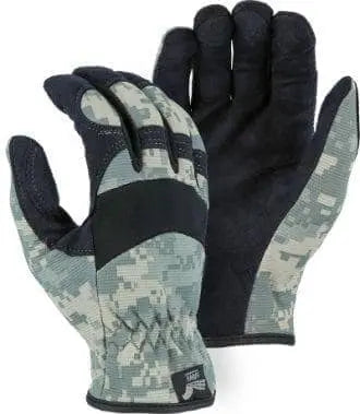 MAJESTIC - Armor Skin Mechanics Glove with Digital Camo Knit Back - Becker Safety and Supply