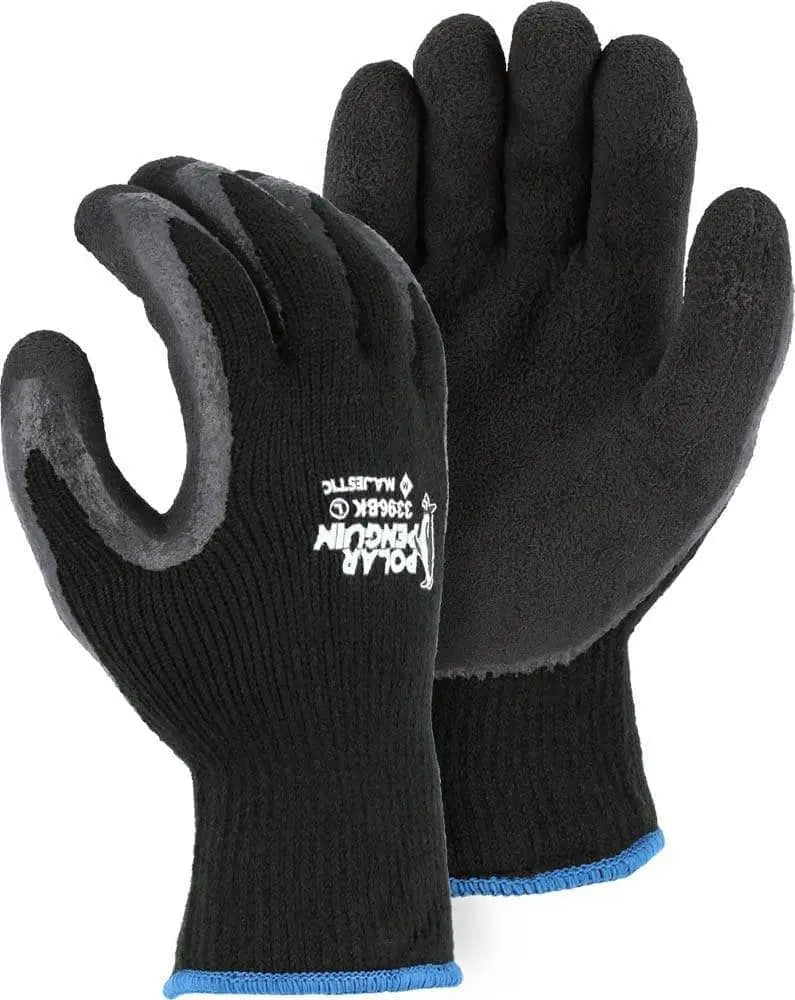 Majestic Polar Penguin Winter Glove Foam Latex Palm