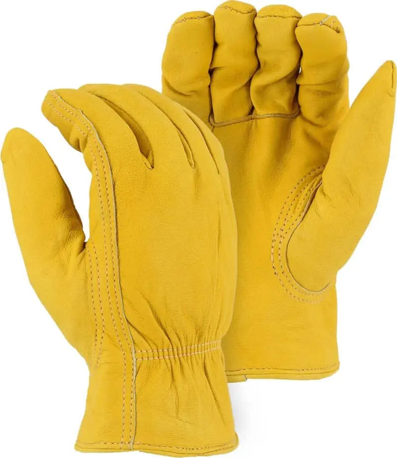 MAJESTIC - Winter Lined Elkskin Drivers Glove - Becker Safety and Supply